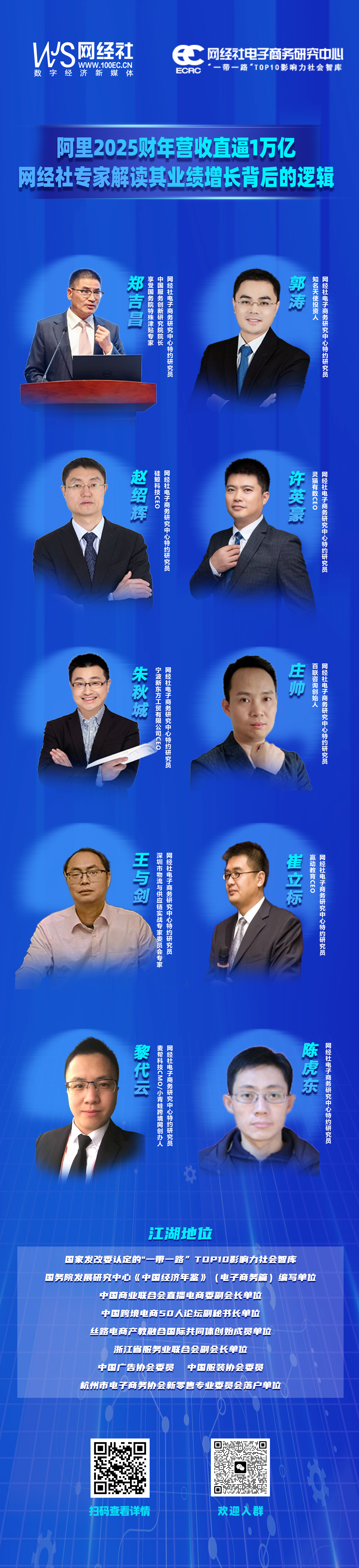 网经社专家解读阿里巴巴2025财年年报-集体海报.jpg