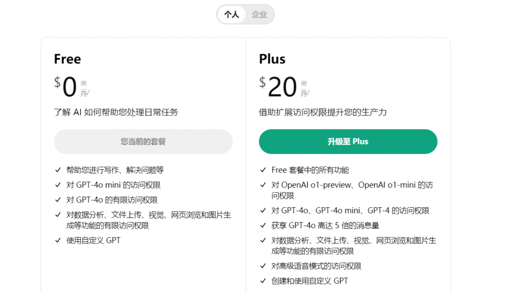 ChatGPT Plus 会员功能全解析：让你的AI体验更上一层楼