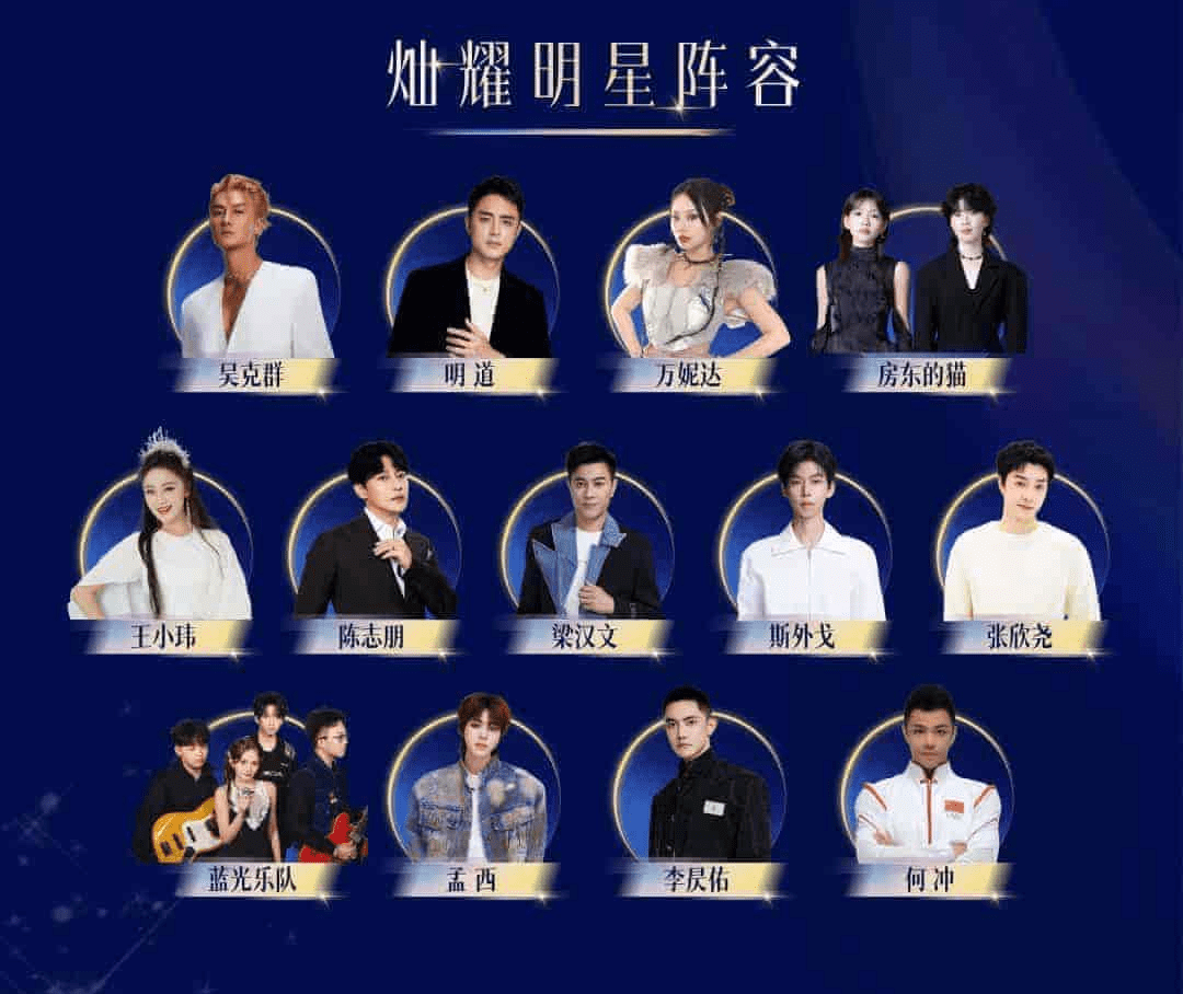 灿耀明星阵容